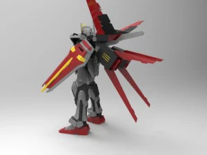 aile strikedam 3D Model