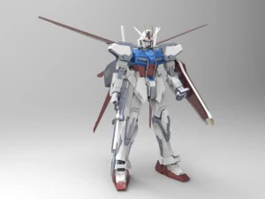 aile strikedam 3D Model
