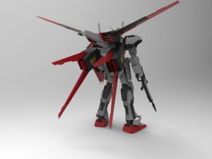aile strikedam Model 3D