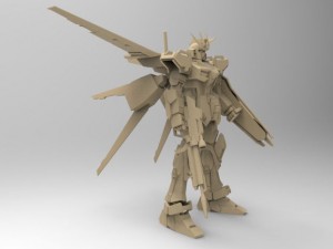 aile strikedam Model 3D