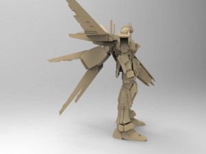 aile strikedam Model 3D