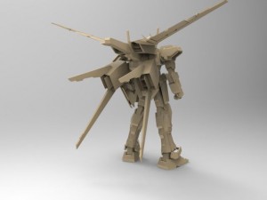 aile strikedam Model 3D