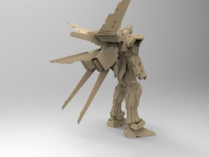 aile strikedam Model 3D