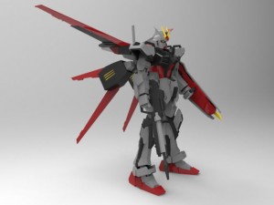 aile strikedam Model 3D