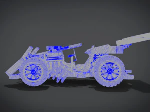 beat magnum trf com interior e detalhes do modo hot rod da m&aacute;quina Modelo 3D