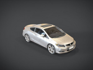 honda civic si 3D Модель