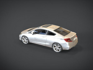 honda civic si 3D Модель