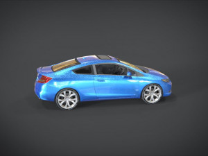 honda civic si Modelo 3D