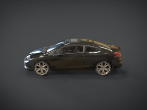 honda civic si Modelo 3D