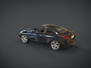 honda civic si Modelo 3D