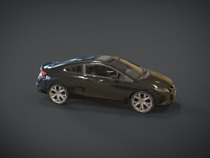 honda civic si Modelo 3D