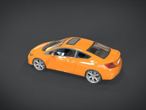 honda civic si 3D Model