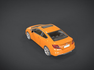 honda civic si 3D Model