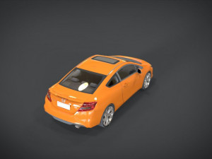 honda civic si 3D Model