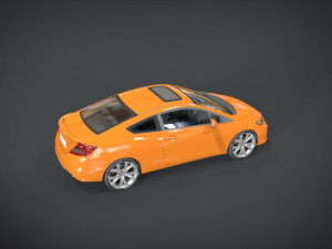 honda civic si 3D Model