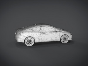 honda civic si 3D Model