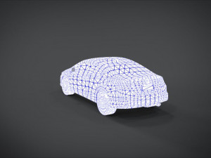 honda civic si 3D Model