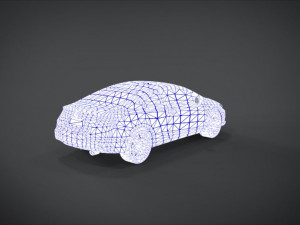 honda civic si 3D Model