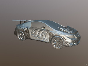 honda civic racing kit monster 3D Model
