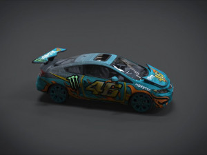 honda civic racing kit monster 3D Model