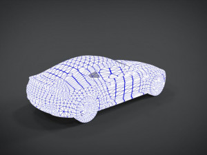 2008 aston martin v8 vantage n400 3D Model