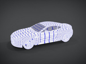 2008 aston martin v8 vantage n400 3D Model