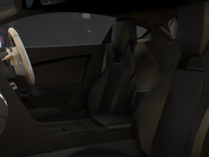 2008 aston martin v8 vantage n400 3D Model