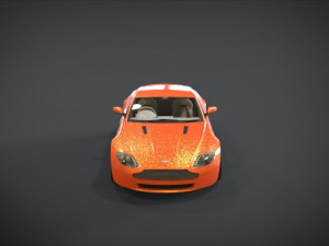 2008 aston martin v8 vantage n400 3D Model