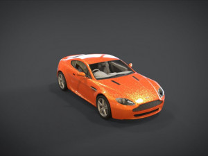 2008 aston martin v8 vantage n400 3D Model