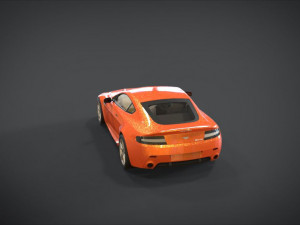 2008 aston martin v8 vantage n400 3D Model