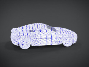2008 aston martin v8 vantage n400 3D Model