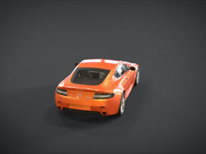 2008 aston martin v8 vantage n400 3D Model
