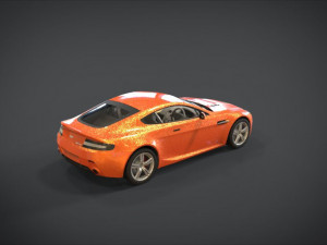 2008 aston martin v8 vantage n400 3D Model