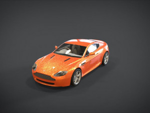 2008 aston martin v8 vantage n400 3D Model