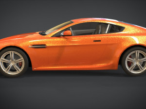 2008 aston martin v8 vantage n400 3D Model