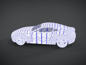 2008 aston martin v8 vantage n400 3D Model
