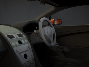 2008 aston martin v8 vantage n400 3D Model