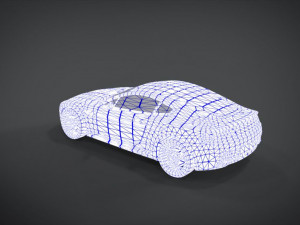 2008 aston martin v8 vantage n400 3D Model