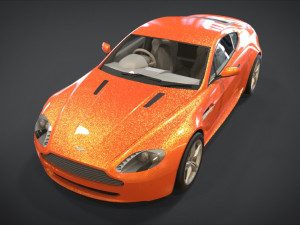 2008 aston martin v8 vantage n400 3D Model