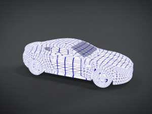 2008 aston martin v8 vantage n400 3D Model