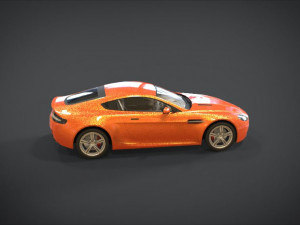 2008 aston martin v8 vantage n400 3D Model