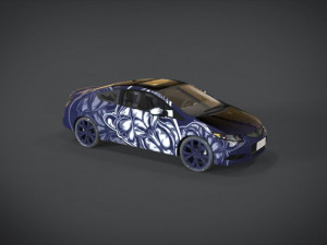 honda civic si camel texture kit 3D Модель