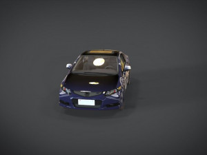 honda civic si camel texture kit 3D Модель
