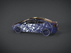 honda civic si camel texture kit 3D Модель