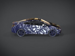 honda civic si camel texture kit 3D Модель