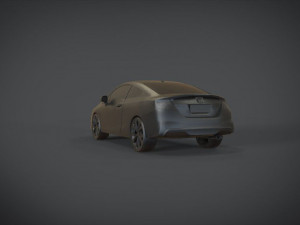 honda civic si camel texture kit 3D Модель