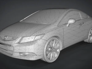 honda civic monter camel ornament kit 3D Model