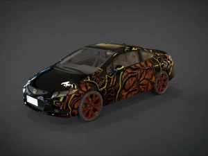 honda civic monter camel ornament kit 3D Model