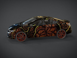 honda civic monter camel ornament kit Modello 3D