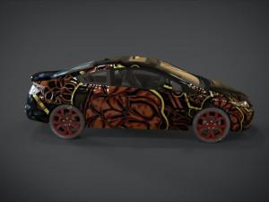 honda civic monter camel ornament kit Modello 3D